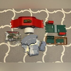 Tomica Town Christmas Train Set with Reindeer Bus